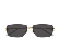 Rectangle Sunglasses - unisex - Bottega Veneta - Sunglasses - Yellow - 58 MM - Accessories 58 MM