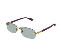 Rectangle Sunglasses - unisex - Gucci - Sunglasses - Yellow - 56 MM - Accessories 56 MM