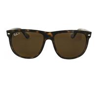 Rectangle Tortoise Brown Polarized 4147 Sunglasses Ray-Ban Brown One Size