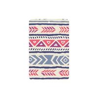 Rectangle WZYWHJ Plain geometric floral pattern prints Car Fragrance 6-piece Set Hanging Fragrance Card Car Air Freshener