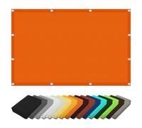 Rectangular 1.5x3.4m Waterproof Shade Net with Grommets & Ropes - Ideal for Patio Camping & Outdoor Sun Protection