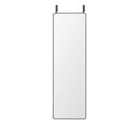 Rectangular 120 x 40 cm Full-Length Mirror, Hanging Full Body Mirror, Tempered Glass, for Bedroom, Living Room, Black