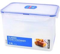 Locknlock Ovenglass Clear Round Borosilicate Glass Airtight Reusable Food Storage Container 650Ml