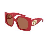 Rectangular Acetate Eyewear - female - Valentino - Sunglasses - Red - 55 MM - Accessories 55 MM