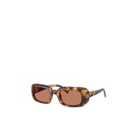 Rectangular Acetate Sunglasses - female - Miu Miu - Sunglasses - Brown - 52 MM - Accessories 52 MM