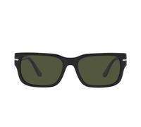 Rectangular Acetate Sunglasses - unisex - Persol - Sunglasses - Black - 55 MM - Accessories 55 MM