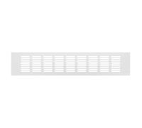Rectangular Air Vent Aluminum Alloy Mesh Cover 80x400mm Silver