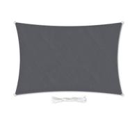 rectangular awning 5x7 m with fixing rings polyester air permeable