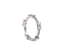 Rectangular Bars Sparkling Pavé Ring - female - Pandora - Rings - Gray - 50 MM - Accessories 50 MM