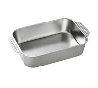 Rectangular BBQ Grill Tray 25cm Rust Resistant