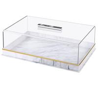 Rectangular Cake Tray with Lid, Dessert Holder Tray, Cake Stand