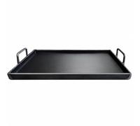 ＡＷＨＡＯ Rectangular Cast Iron Griddle Non-Electric Seasoned Iron Griddle Highgrill and for Home Cooks, Commercial Kitchen, Stir-Frying, 60x38 Cm