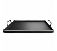 ＡＷＨＡＯ Rectangular Cast Iron Griddle Non-Electric Seasoned Iron Griddle Highgrill and for Home Cooks, Commercial Kitchen, Stir-Frying, 36x20 Cm