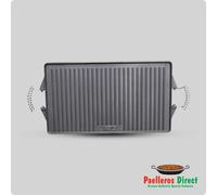 Rectangular Cast Iron Griddle Plate / Skillet / BBQ - 47cm x 27cm