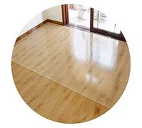 Rectangular Chair Mat for Hard Floors Transparent Floor Protector Wipeable PVC Waterproof Chair Mat for Carpet Floor, 4 Thicknesses, Multiple Sizes,Customizable ALGFree(1mm,80x120cm)