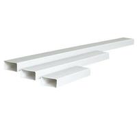 Rectangular Flat Channel 75mm x 150mm / 1 meter Ventilation Ducting Pipe Duct Tube KP75-10