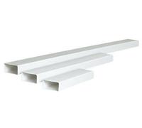 Rectangular Flat Channel 75mm x 150mm / 0.5 meter Ventilation Ducting Pipe Duct Tube KP75-05