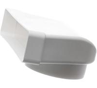 Rectangular Channel Elbow 220mm X 55mm / 125mm