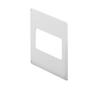 Rectangular Channel Wall Plate 75mm x 150mm Ducting Cover Duct Collar Tube Flange KP75-27