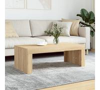 (sonoma oak) vidaXL Coffee Table Side Table End Table Sofa Table White Engineered Wood