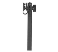 Rectangular Dial Test Indicator Bar, Swivel Clamp Aluminum Alloy Gauge Holder with 100mm, 6mm and 8mm Clamping Holes for Precision Measurement Tools