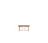 Rectangular Dining Table 160x90 Burgundy