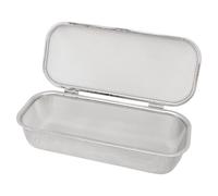 Rectangular Dishwasher Utensil Basket, Mesh Stainless Steel Dishwasher Chopstick Basket Utensil Drying Holder for Home Kitchens Restaurant (L)