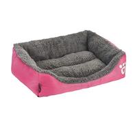 Rectangular Dog Cat Beds Mattress Washable Pads Room Soft Winter WarmPlush Faux Fur Sleeping Pet Fleece Bed Mat for Small Doggy Kitten Puppy with A