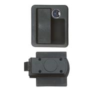 Rectangular Door Lock Black Fap Srt1070N 3004