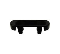 Rectangular Drain Slot Covers Bag of 10 in Black