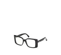 Rectangular Eyeglasses - female - Max Mara - Glasses - Black - 52 MM - Accessories 52 MM
