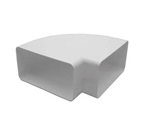 Rectangular Flat 90 Degree Horizontal DUCTING Elbow Bend by KAIR System 180X90MM