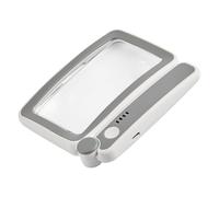 Rectangular Folding Magnifier Glass Handheld for Easy Reading of Small Print in Books Newspapers Handheld Reading with Led Light