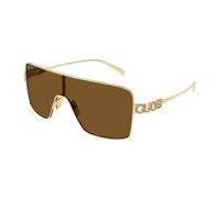 Rectangular Frame Sunglasses, female, Gucci, Sunglasses, Yellow, ONE SIZE, Accessories ONE SIZE
