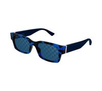 Rectangular Frame Sunglasses - male - Gucci - Sunglasses - Blue - 52 MM - Accessories 52 MM