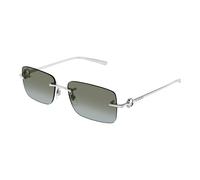Rectangular Frame Sunglasses - male - Gucci - Sunglasses - Gray - 55 MM - Accessories 55 MM