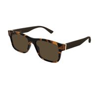 Rectangular Frame Sunglasses - unisex - Gucci - Sunglasses - Brown - 55 MM - Accessories 55 MM