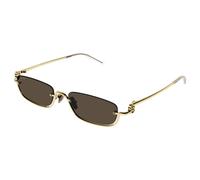 Rectangular-frame Sunglasses - unisex - Gucci - Sunglasses - Yellow - 55 MM - Accessories 55 MM