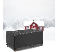 Rectangular Garden Table Cover Waterproof 280x160x85cm/Length x Width x Heigh Garden Furniture Protective Cover,Patio Furniture Covers,UV-Resistant Materials,Water-Resistant Covers, Outdoor Shielding