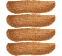 Rectangular Hanging Basket Liner, Replacement for Hanging Baskets, Boosts Plant & Flower Growth, Suitable for Indoor/Outdoor Gardens, Porches, Balconies, & Wall Baskets (4PACK, 24 Inch)
