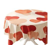 Rectangular Heart Tablecloth 100x180cm Large Size PVC(100 * 100CM)