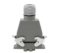 Rectangular Heavy Duty Connector HDC-HD-4/2 6 Core Pins Aviation Industrial Socket 80A+16A 500V 1Pcs(Top line)