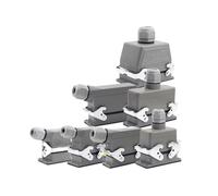 Rectangular Heavy Duty Connector Industrial Rectangular Heavy Duty Connector HDC-HE-4/6/10/16/20/24/32/48 Core Pin 16A Waterproof Aviation top and side(48 core top line)