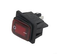 Rectangular Illuminated Rocker Switch On/Off 20 A DPST IP67 Waterproof with LED Display or Green Random for Industry and Commercial Use