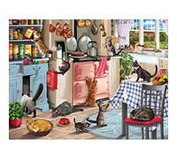 Rectangular Jigsaw - Cats In The Kitchen