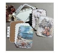 Rectangular Lace Loose Leaf Die Cuts for Card Making,Metal Cutting Dies Embossing Paper Dies for Scrapbooking DIY Album Card Making Supplies (03)