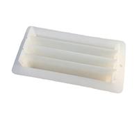 Rectangular Loaf Soap Silicone Mold with Plastic Divider Clapboard for DIY Swirl Layered Soap Handmade Production