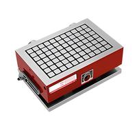 Rectangular Magnetic Chuck, CNC Magnetism Grinder Chuck, 99LB Single Grid Suction, 0-90° Inclination, for Milling Machine Workpiece Processing Positioning