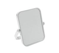 Rectangular Magnifying Mirror, White Color, Brand Gedy