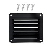 Rectangular Marine Air Intake Grille Cover - Marine Air Vent - Square Air Vent for Boats, Nylon, Optimal Heat Dissipation for Marine and Caravan Uses